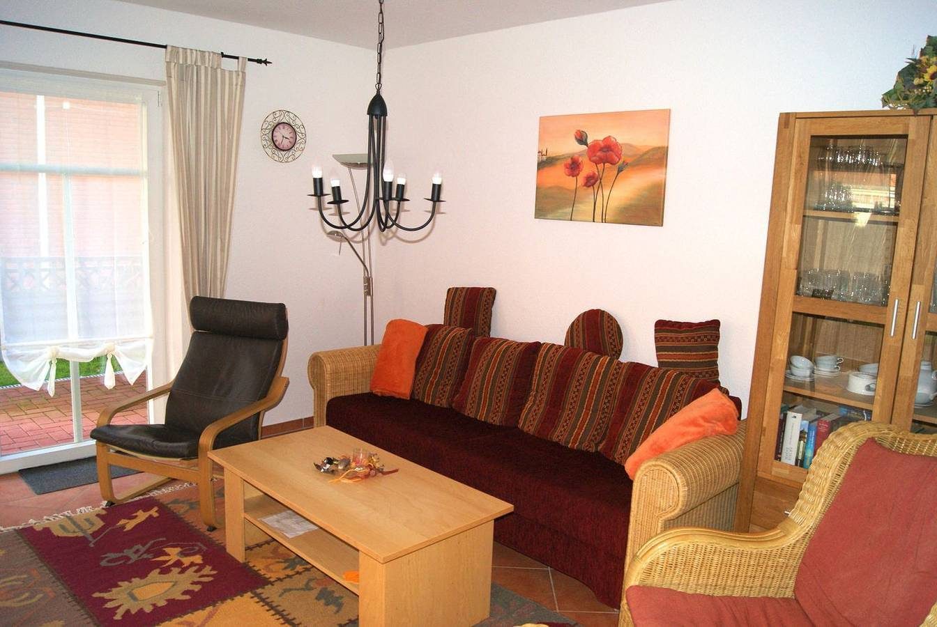 Gemütliche und strandnahe Erdgeschosswohnung für 2 Personen, mit Terrasse — Bild 2