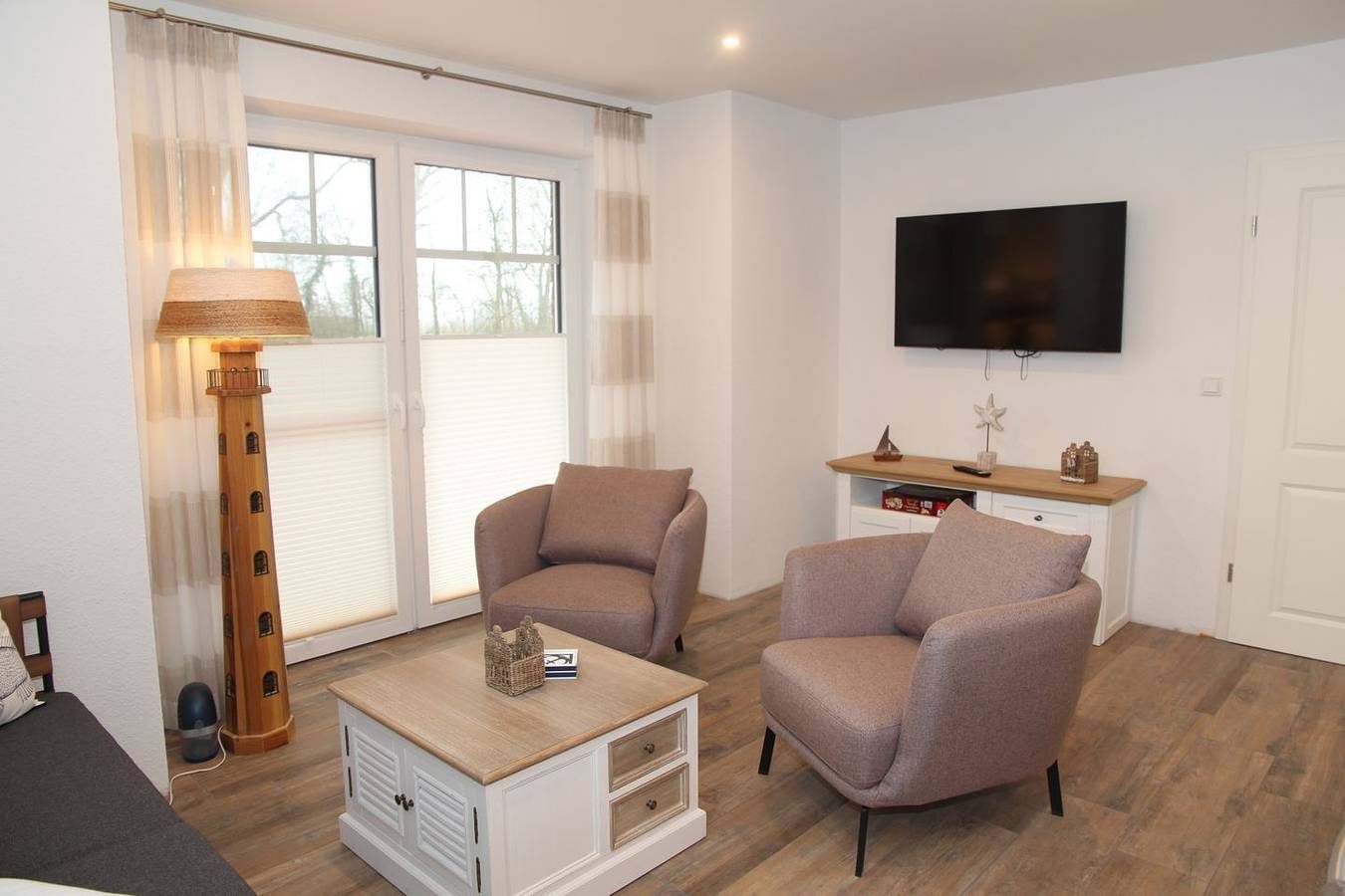 Neue Ferienwohnung (72qm) für 4 Personen mit Garten und Wärmekabine am Wasser — Bild 4