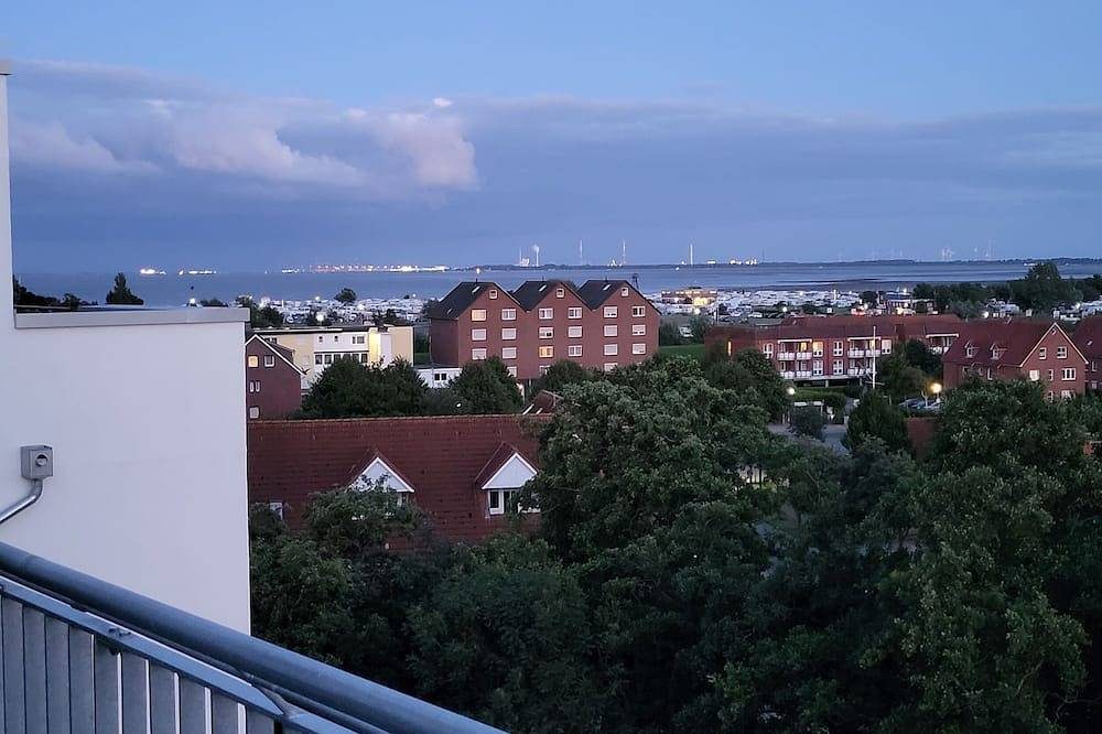 Moderne, hochwertige Ferienwohnung, Sauna, Kamin, großer Balkon, strandnah — Bild 3