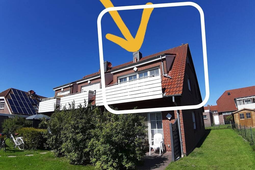 helle Ferienwohnung, Südbalkon, max 2 Erw +K., strandnah, zentrumsnah, 2 e-bikes — Bild 2