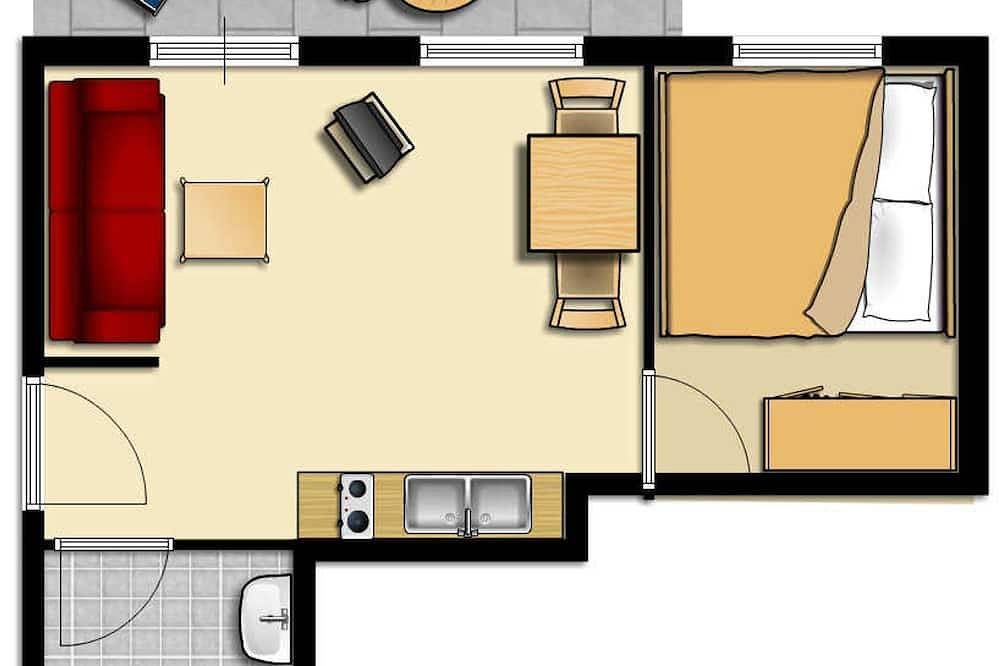 Langeoog – Ferienhaus De Veermaster 2a für 2 Personen