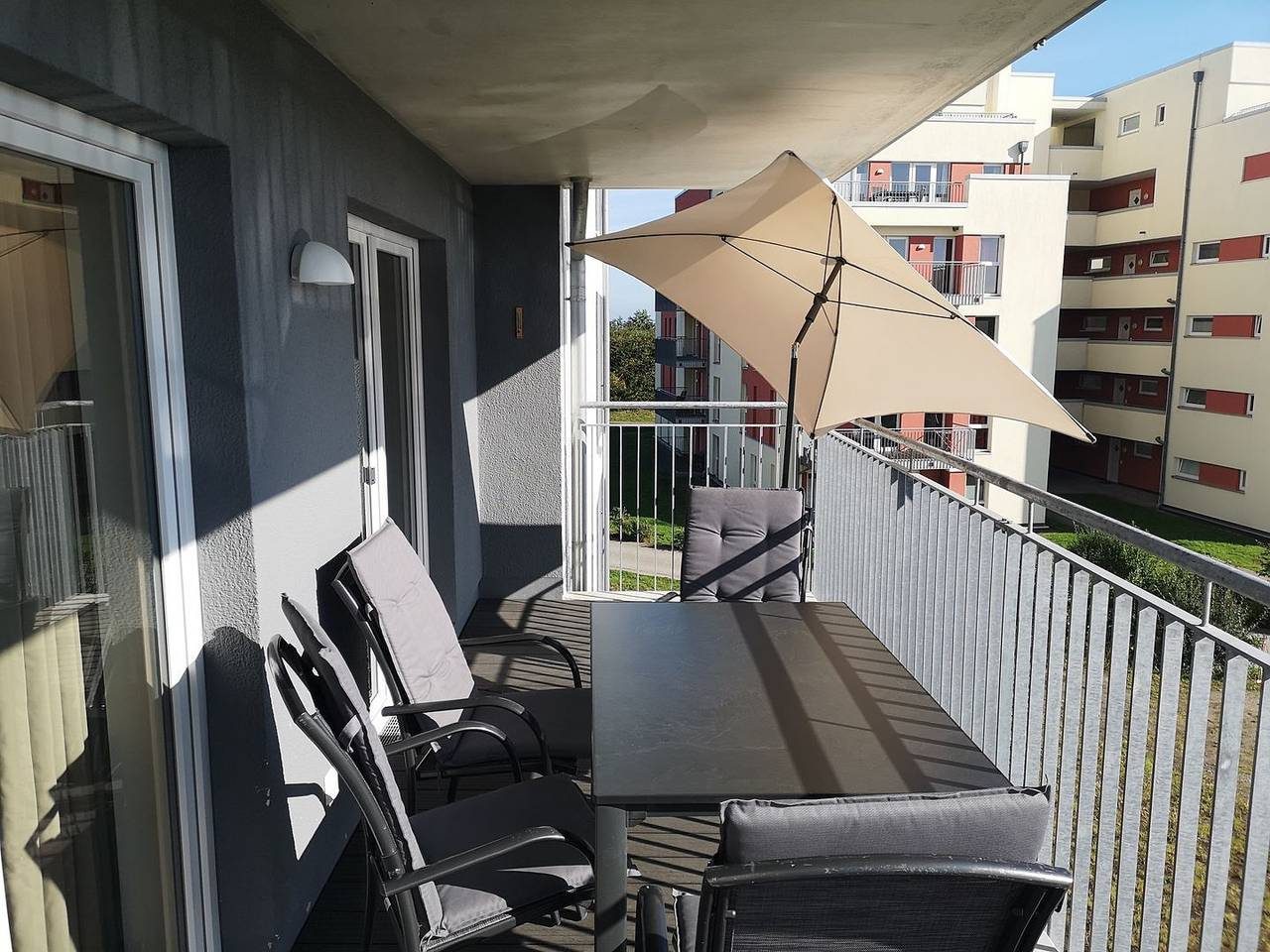Moderne, hochwertige Ferienwohnung, Sauna, großer Balkon, strandnah — Bild 5