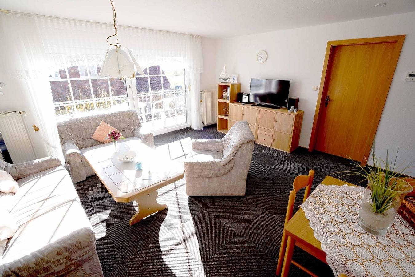 Schöne Ferienwohnung Windstärke12 mit Balkon — Bild 3