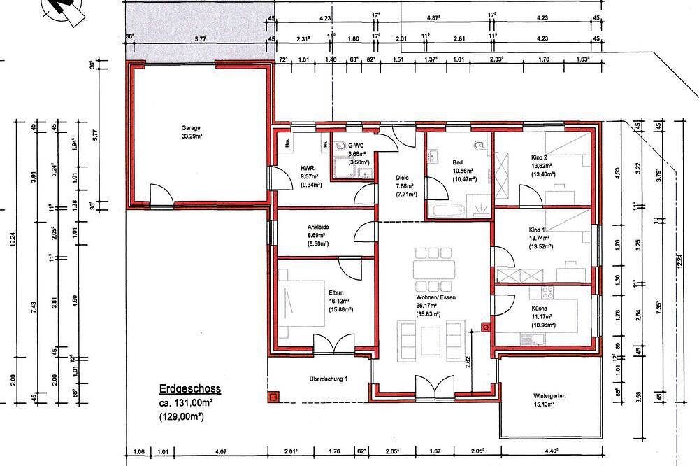 Ferienhaus Magnolia Möhlenwarf - Wintergarten und Garten 4 Personen + Haustier — Bild 5