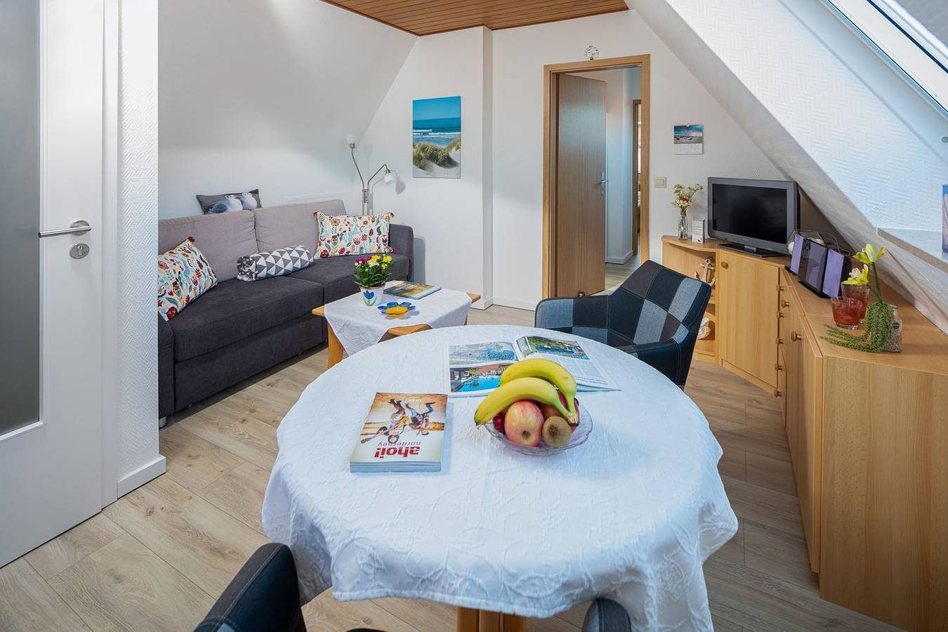 Gemütliche Dachgeschoss Ferienwohnung für bis zu 2 Personen — Bild 4