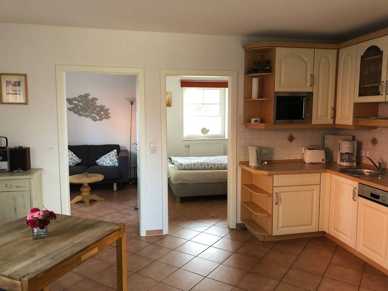 Kleine Eg-Wohnung De Lüttje Diekkieker in Deichlage