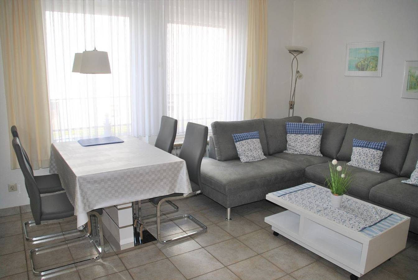 2-Raum-Ferienwohnung in bester Lage mit Meerblick