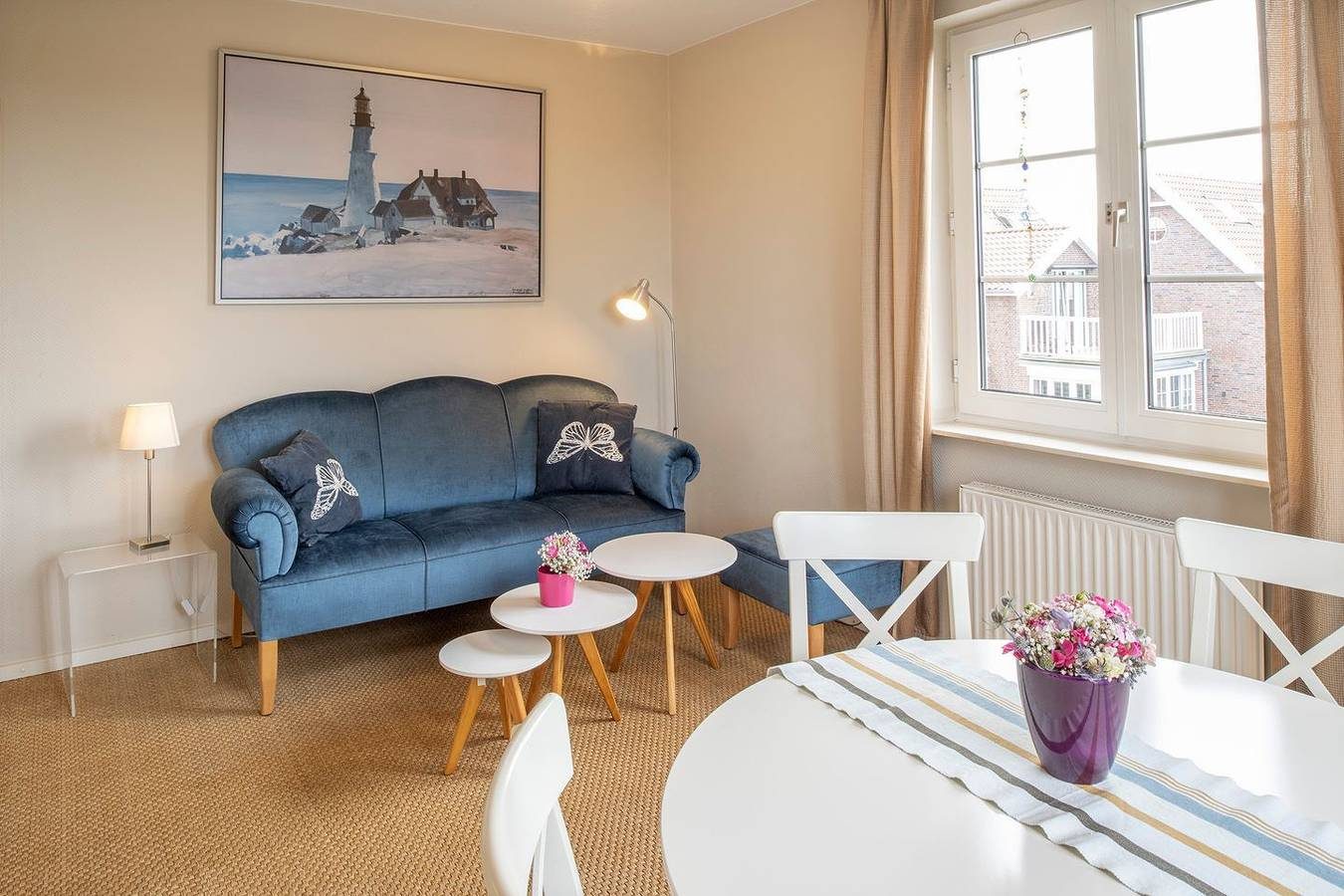Helle Ferienwohnung auf Langeoog mit Gartennutzung für bis zu vier Personen — Bild 5
