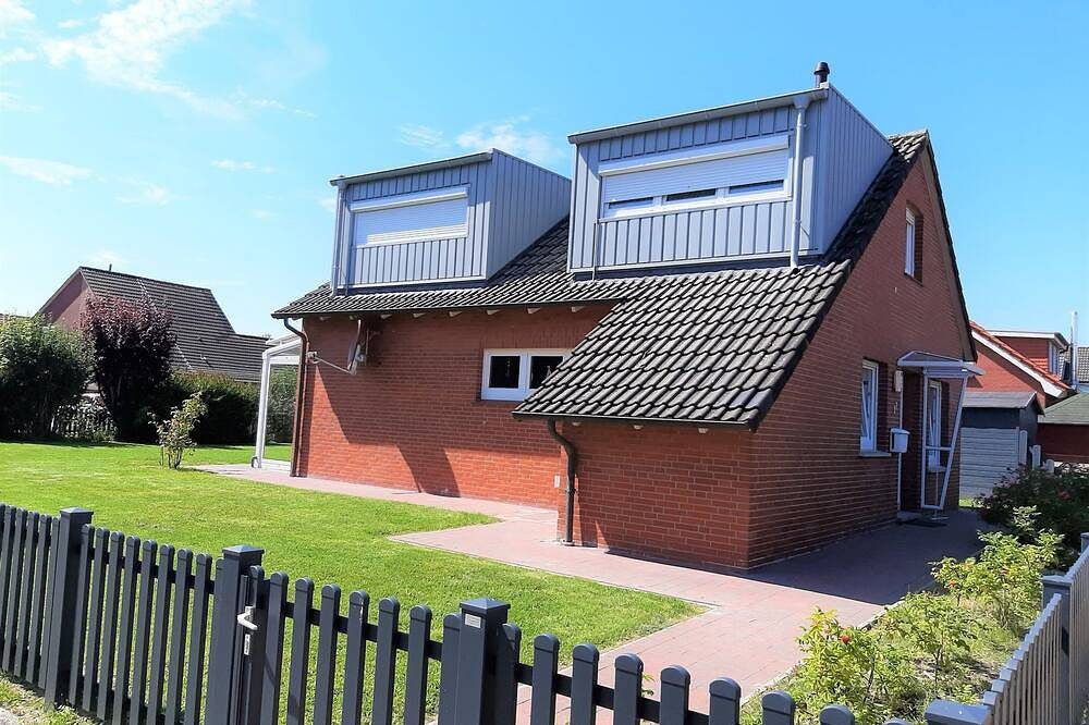 Modernes Ferienhaus. Hier können Sie Nordseeluft schnuppern. — Bild 4