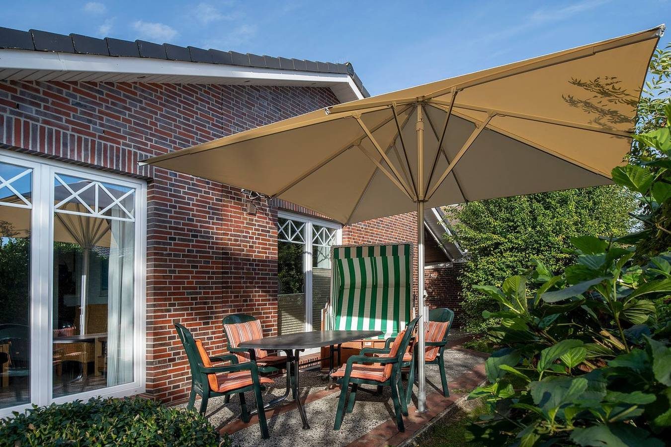 Insel Langeoog: Ferienhaus Das Fischer'S Hus liegt idyllisch