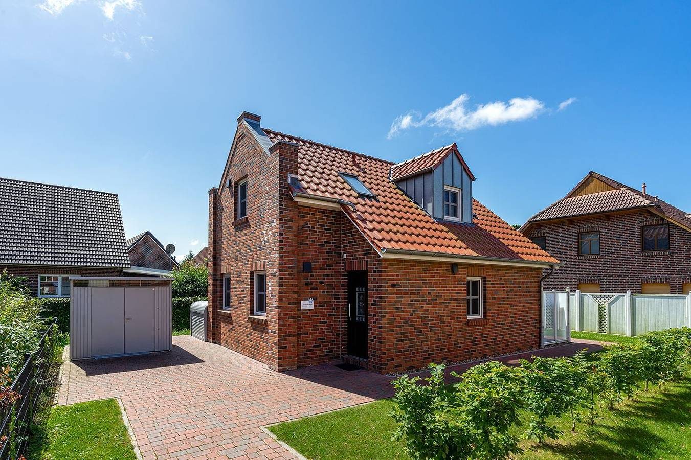 "Mühlentraum" - Modernes Ferienhaus mit drei Schlafzimmern und Terrasse. — Bild 5