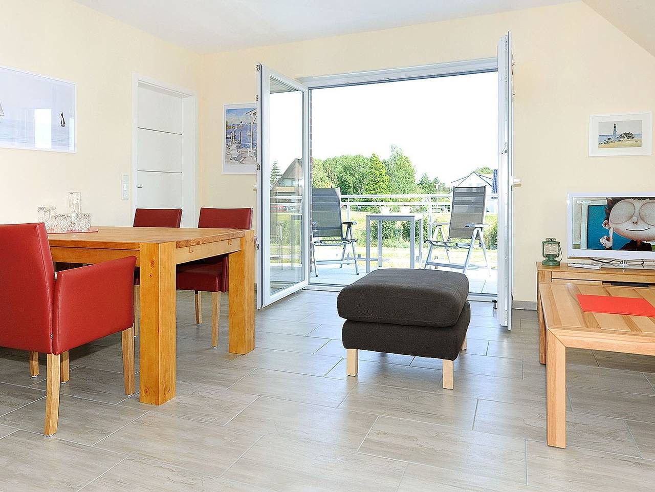 besondere Aussicht - Ferienwohnung Deichblick — Bild 2
