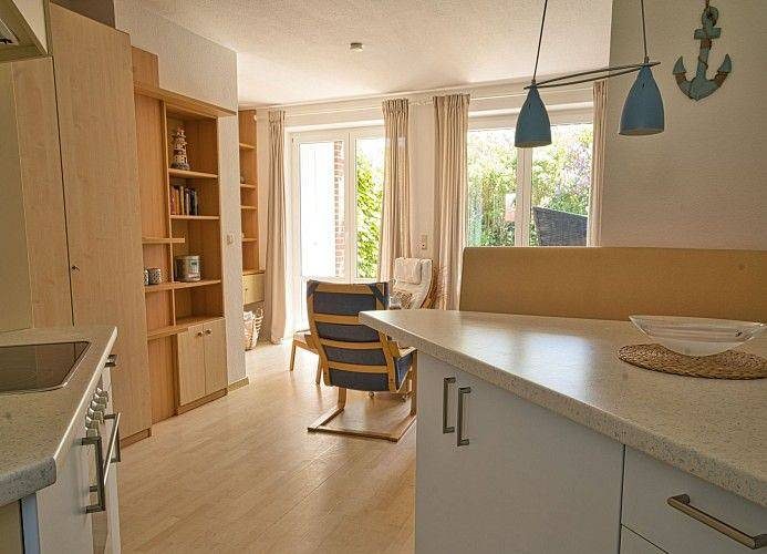 Sandfloh - ruhig gelegenes Appartement mit Terrasse und Strandkorb — Bild 2