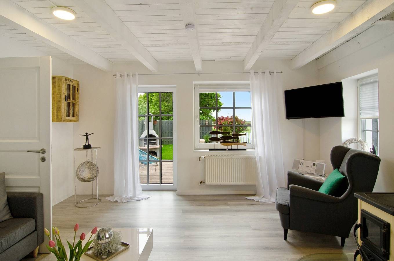 Ferienhaus "Huus ant Diek" mit privater Terrasse und Wlan — Bild 3