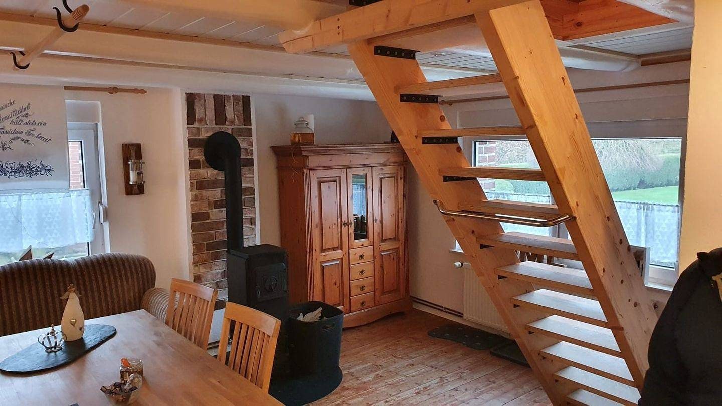 Wunderschönes Landarbeiterhaus Lüttje Huus an´t Diek nicht weit zur Nordsee — Bild 2