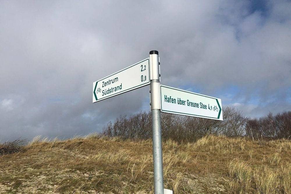 Insel Borkum: Ferienwohnung Ferienhaus Acht B
