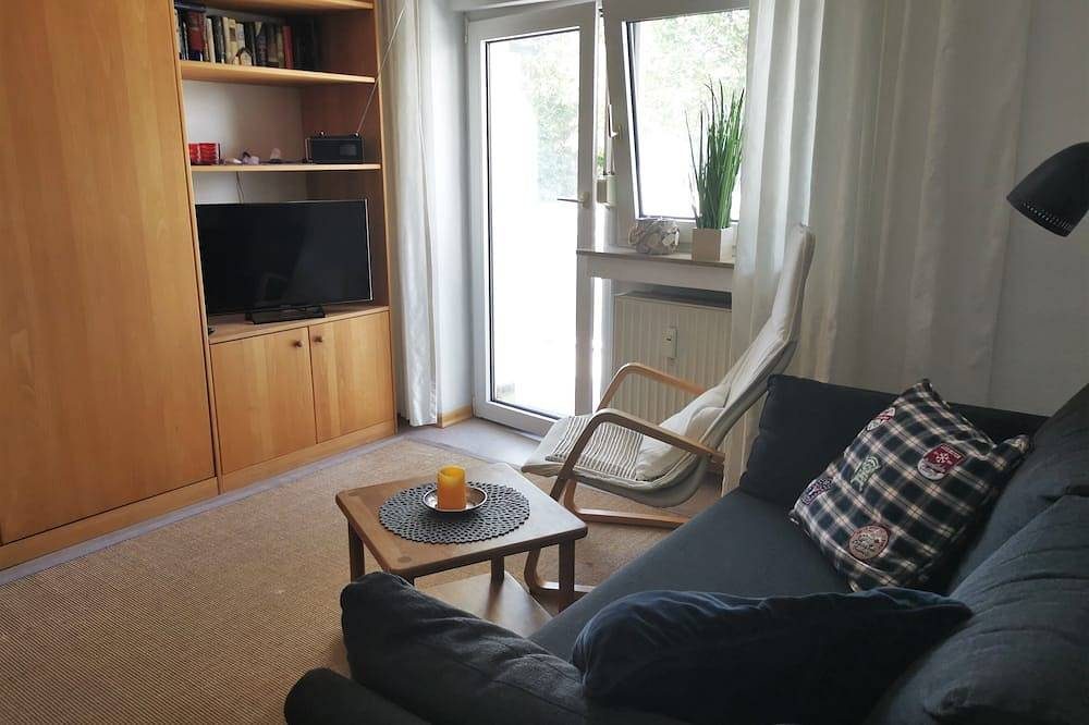 Zentral gelegene 2-Raum-Ferienwohnung mit großzügigem Westbalkon