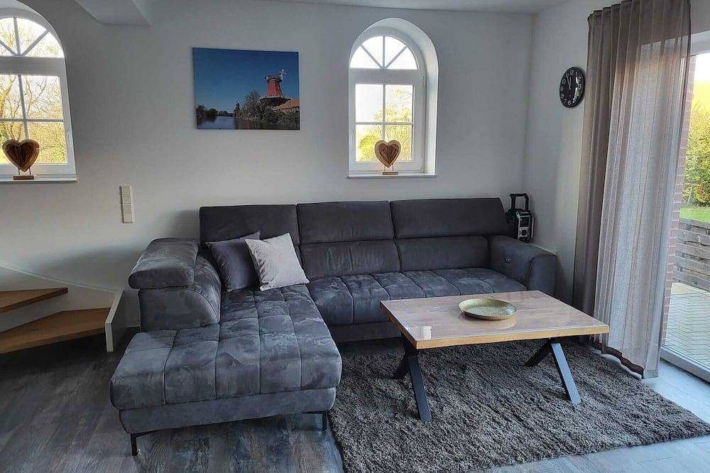 Schöne große Ferienwohnung Zum Ankerplatz im Gulfhof Pilsum