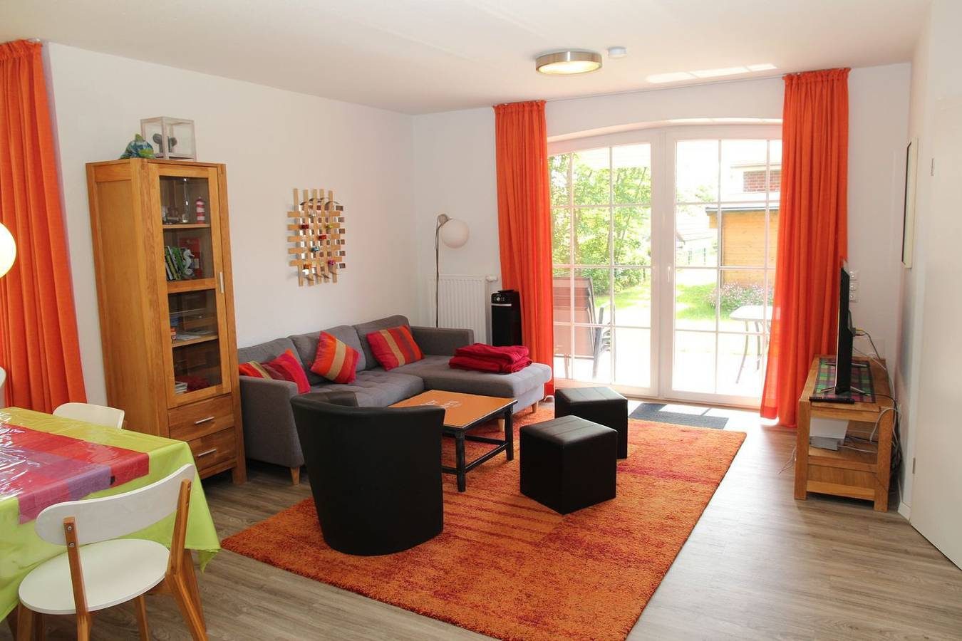 Allergiker-freundliche 75qm Ferienwohnung für 4 Pers. mit Garten & sep. Gäste-Wc