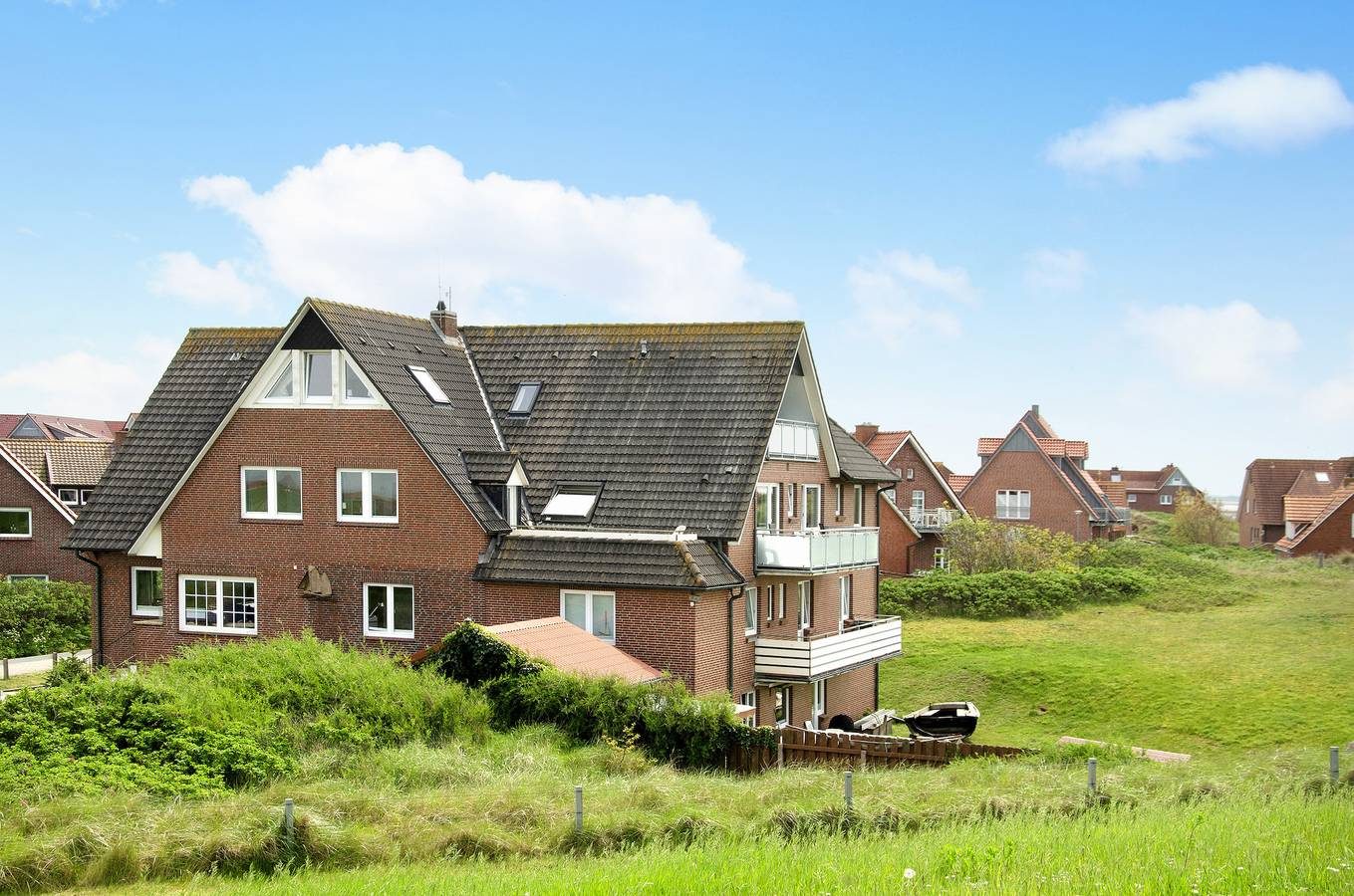 Insel Baltrum: Ferienwohnung 'Strandhus Uiterst-hörn