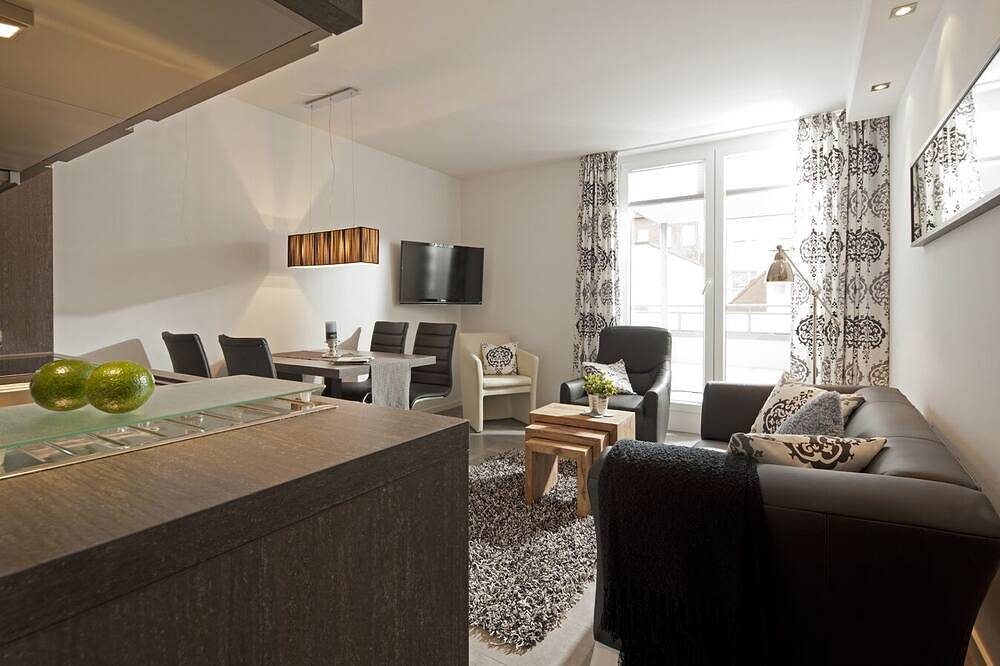 Moderne 3-Raum-Ferienwohnung in bester Lage mit Balkon