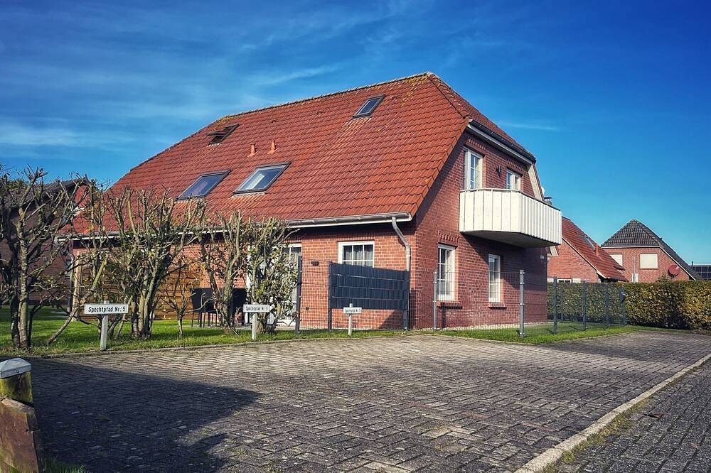 Friesenbude Neßmersiel  Neu, Eg Wohnung, Garten,  incl. Bettwäsche, Wallbox — Bild 2