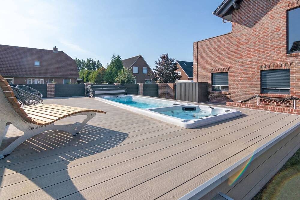 **Luxus Ferienhaus Voslapp für 6 Personen mit Pool, Sauna, Fitnessraum und eigen — Bild 3