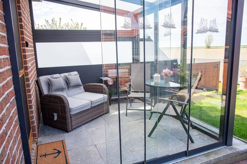 Ruhige Ferienwohnung mit Blick auf Deich- Ortskern nah — Bild 2