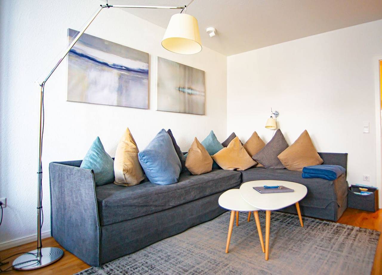 Bogenhuus unten mit Terrasse im Zentrum von Norderney — Bild 3