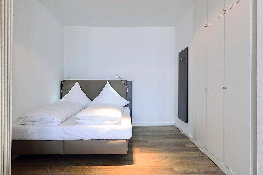 Top Ferienapartment an der Nordsee mit direktem Meerblick, Balkon und Strandkorb — Bild 5