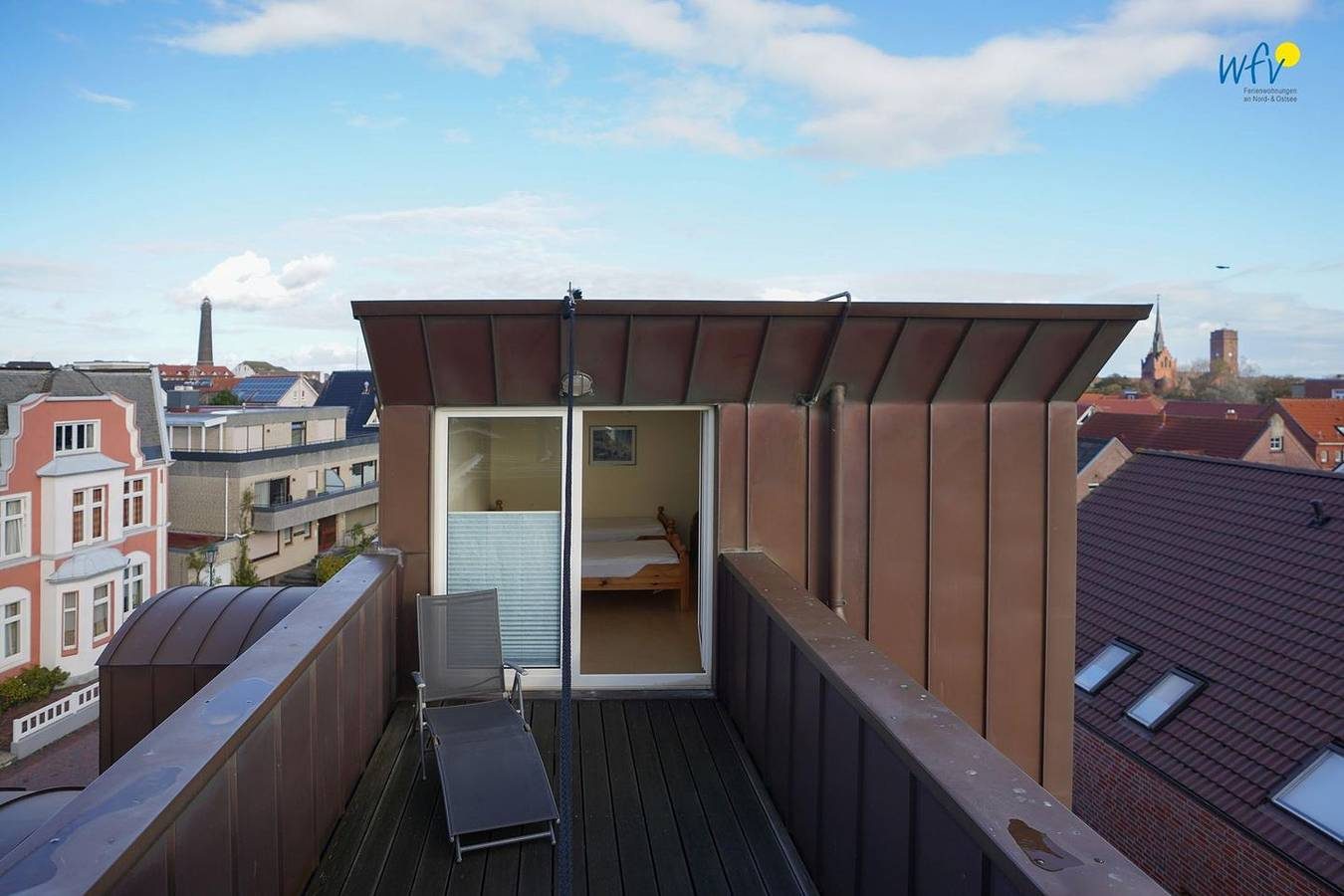 Traumschiff Borkum Ferienwohnung Oberdeck — Bild 2