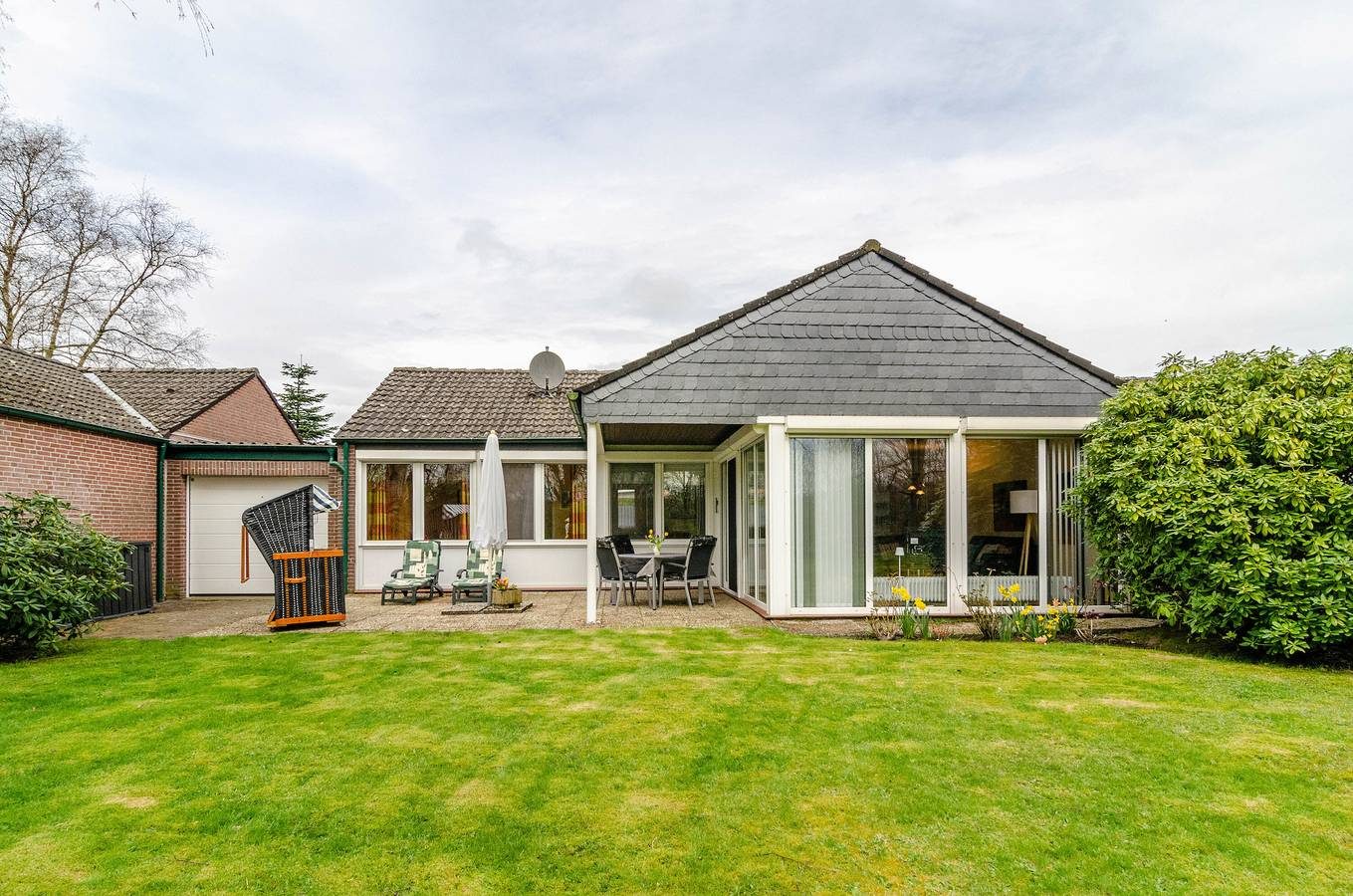 Ferienhaus "Am Gänsepfad" mit privater Terrasse, privatem Garten und Wlan