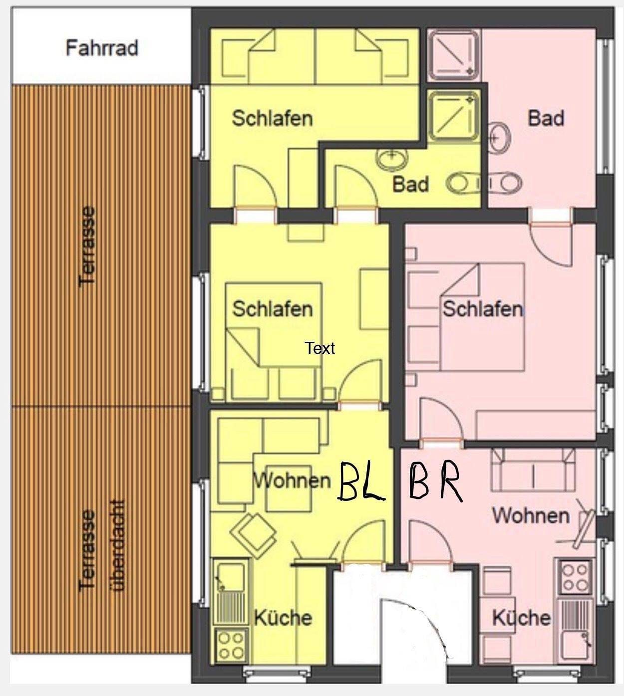 Strand-Idylle Bungalow links — Bild 2