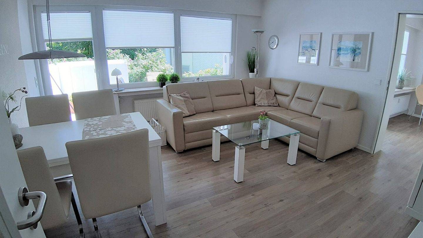 Komfortable 2-Raum-Ferienwohnung in ruhiger Lage mit zwei Terrassen!