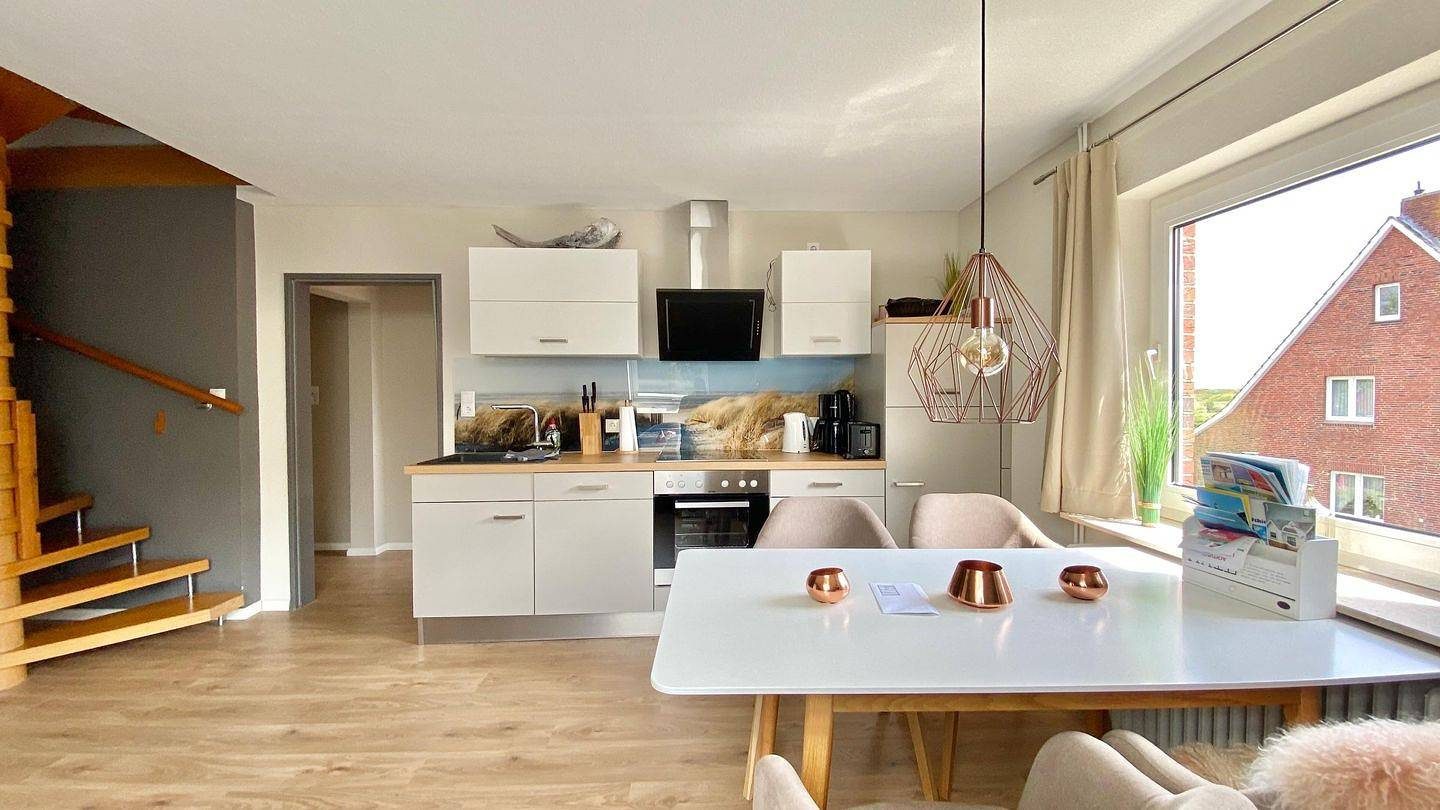 Ferienwohnung "Marlon" im Ferienhaus Wilken´s Hus für 2-4 Personen am Ortsrand vom schönen Langeoog