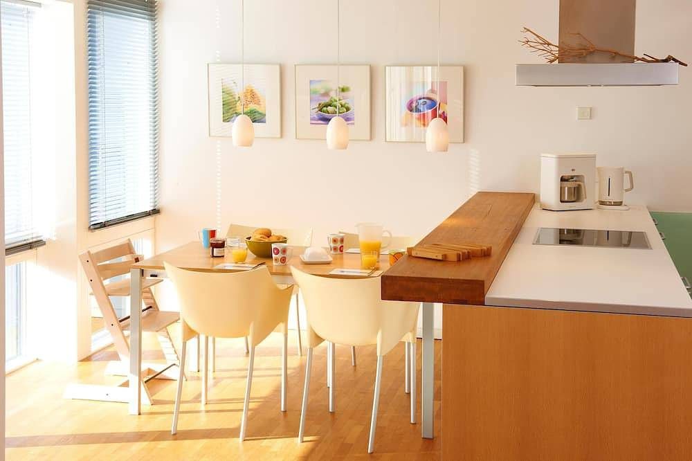 Die Ferienwohnung \"Jade\" befindet sich im Haus \"Jade\".