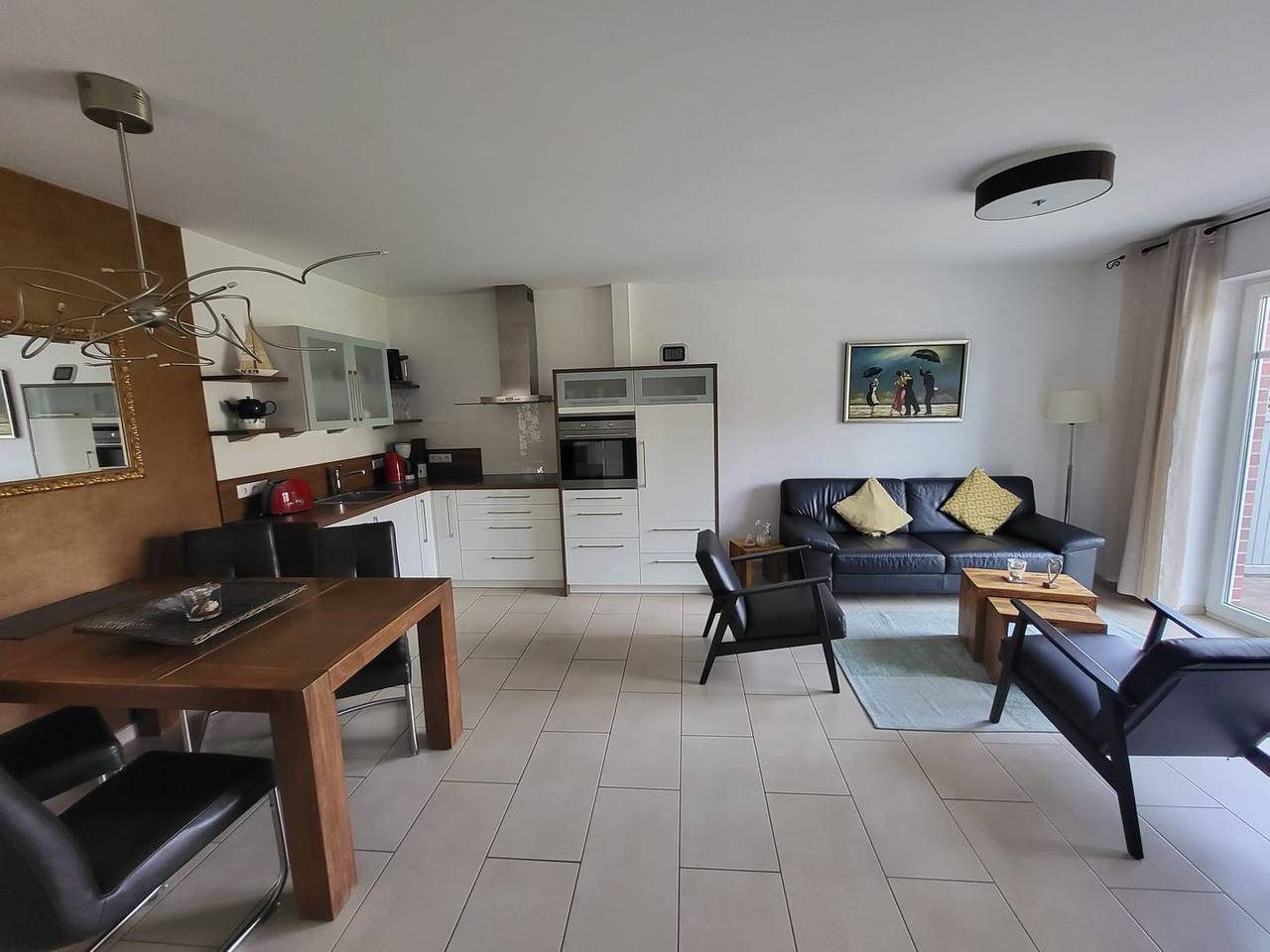 Moderne Wohnung Grachtenidyll Eg direkt an den Greetsieler Grachten — Bild 5