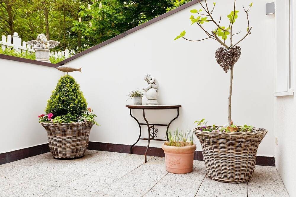 Die Ferienwohnung \"Rosengarten\" liegt in der Marienstraße, am Rand der Innenstad — Bild 3