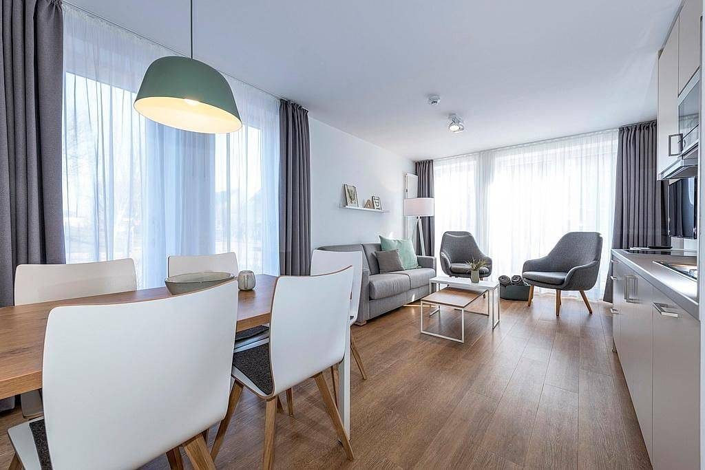 Tolles Ferienapartment in Strandnähe mit Süd-Ost-Terrasse & Saunabereich im Haus — Bild 3