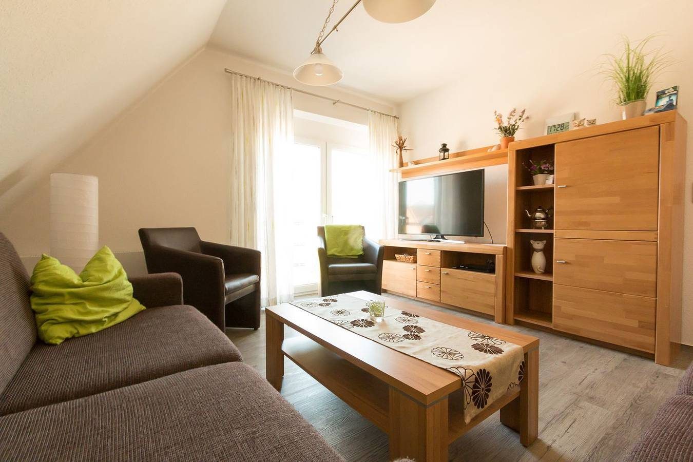 Maisonette-Wohnung, Infrarot-Sauna, 2 Schlafzimmer, 2 Bäder, 65m² bis zu 6 Pers. — Bild 3