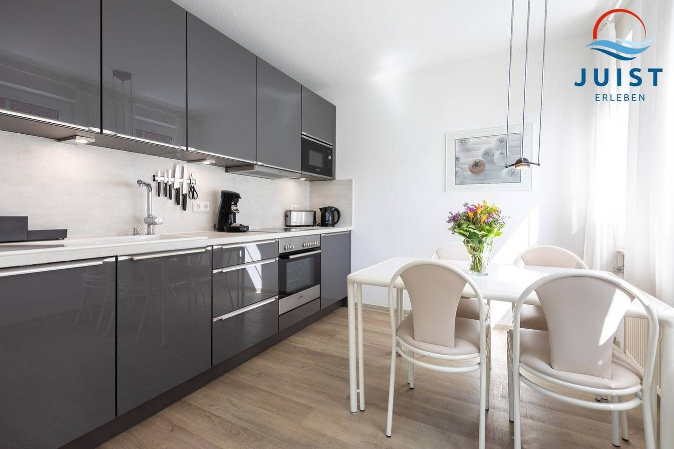 Moderne Ferienwohnung mit Terrasse in Wattnähe im ruhigen Ostdorf. — Bild 5