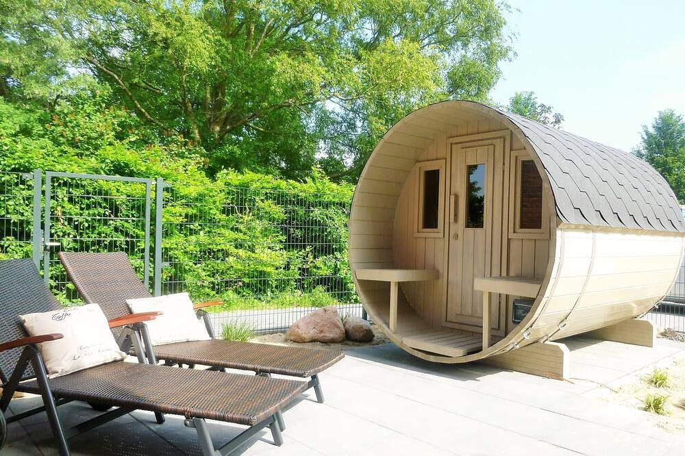 Perle an der Harle Carolinensiel ??, mit traumhaften Blick, Sauna, Garten, Grill — Bild 2