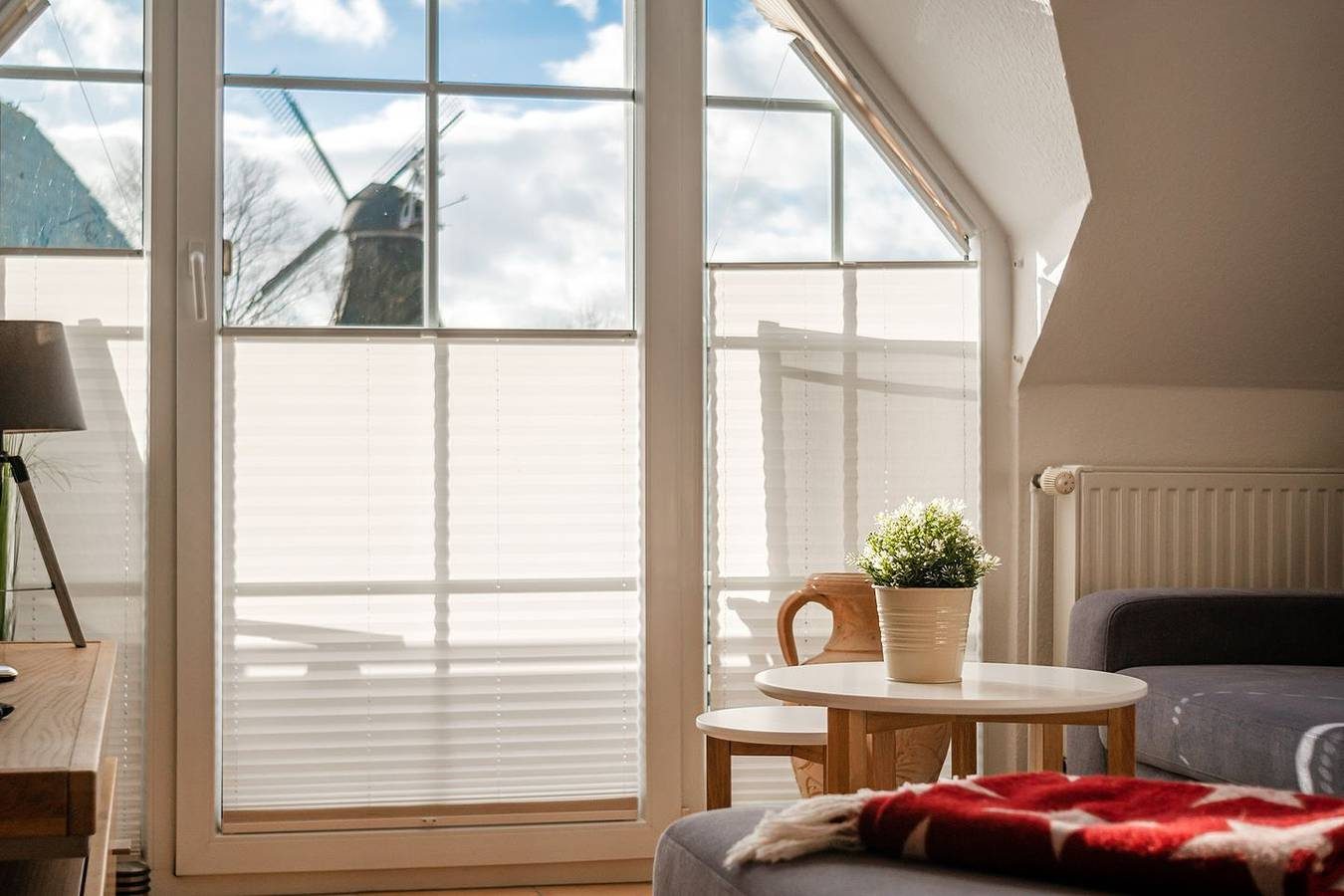 Mühlenblick 05 - Geräumige Ferienwohnung Blick auf die Zwillingsmühlen — Bild 4