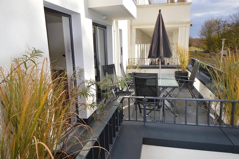 Die Ferienwohnung \"Salzbrause Backbord\" befindet sich im Neubau des Appartementh — Bild 4
