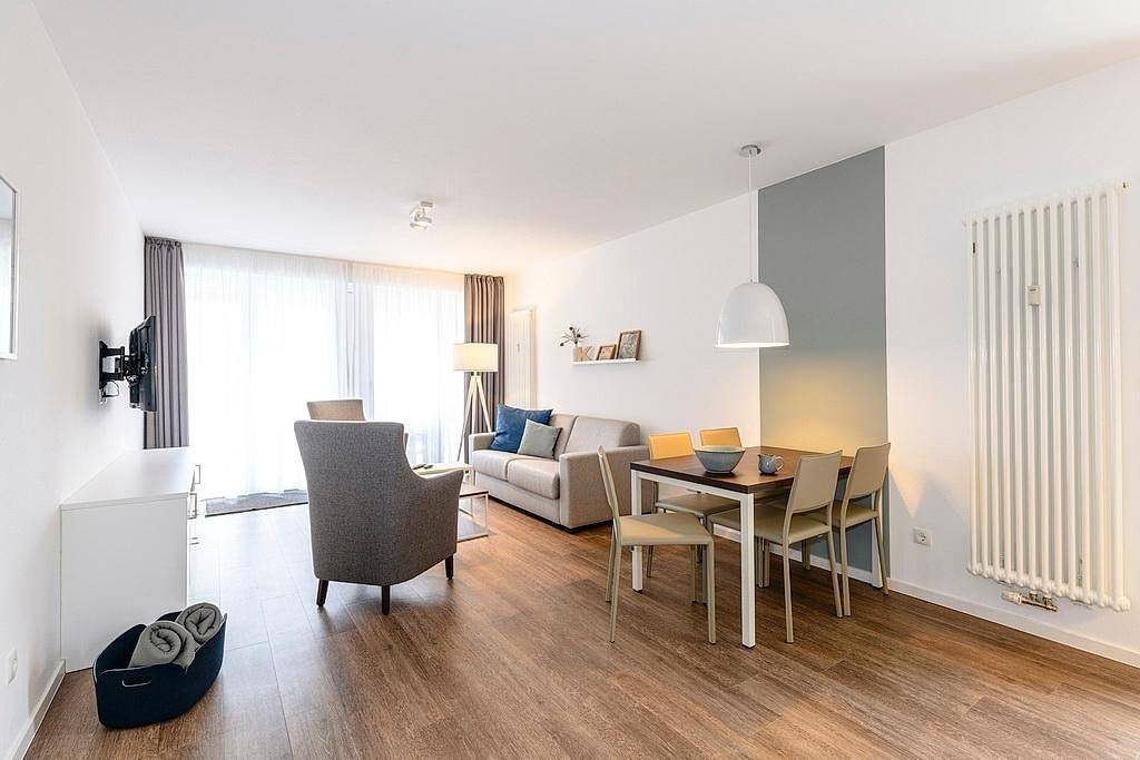 Modernes 3-Zimmer Familienapartment in ruhiger Lage mit Terrasse in Strandnähe