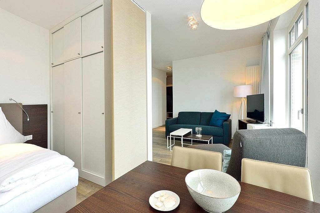 Modernes Apartment am Strand mit großartigem Meerblick, Balkon und Strandkorb! — Bild 5