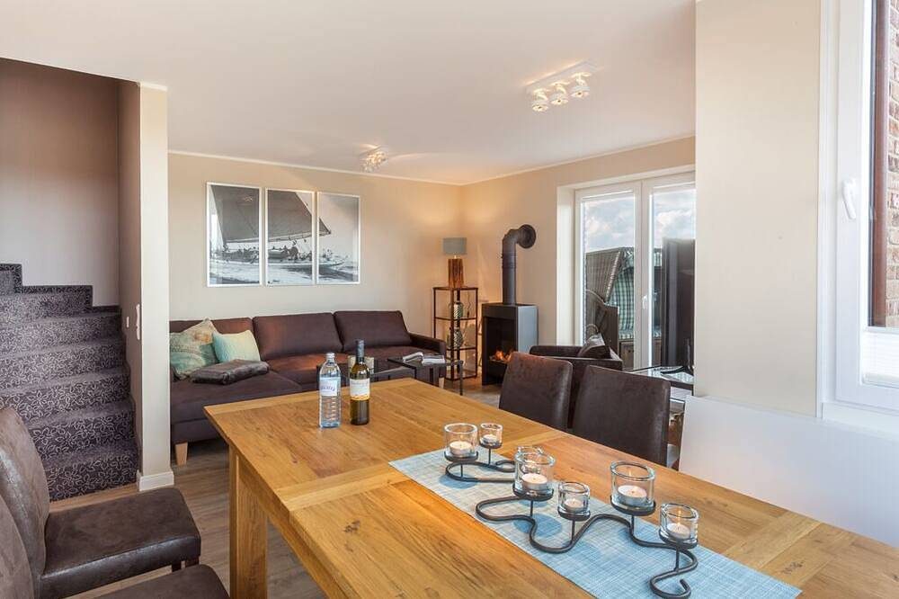 Exklusives Ferienhaus auf der Düne für max. 9 Personen (+2 Babys) — Bild 4