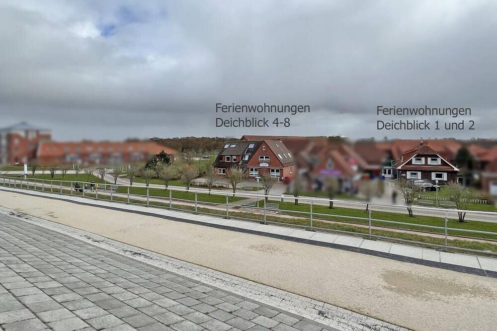 Deichblick 6 in Norddeich- Urlaub mit Meerblick am Strand — Bild 5