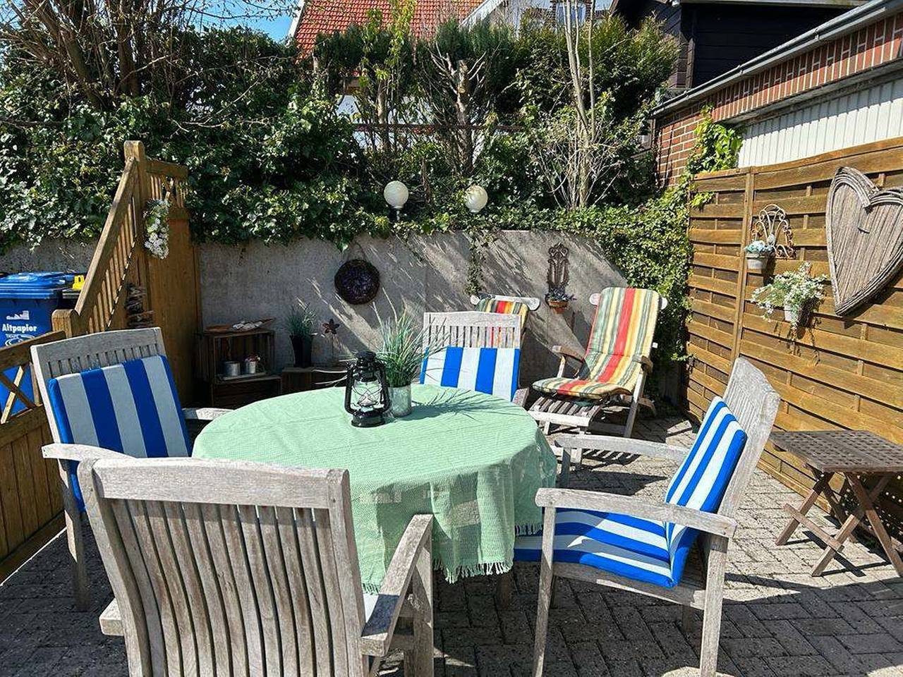 Geräumige Wohnung - ca.80 m²- im 1. Obergeschoss mit eigenem Zugang, über dem Bps Fahrradladen 
Bei dieser Wohnung sind  hochwertige, werkstattgeprüfte Fahrräder (Pedalecs gegen Aufpreis) oder Bollerwagen im Mietpreis enthalten.