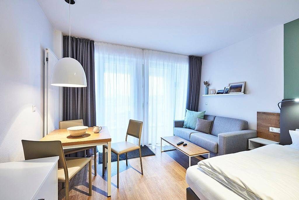 1-Zimmer Apartment nahe der Nordsee mit Balkon inkl. Schwimmbad- & Saunanutzung — Bild 2